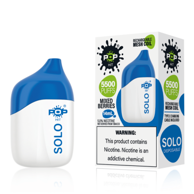 پاد Pop Hit Solo 5500 یکی از جدیدترین و قدرتمندترین ویپ‌های یک‌بارمصرف موجود در بازار است. این دستگاه با طراحی جمع‌وجور، عملکرد عالی و طعم‌های متنوع، تجربه‌ای لذت‌بخش و بی‌دردسر را برای کاربران فراهم می‌کند.